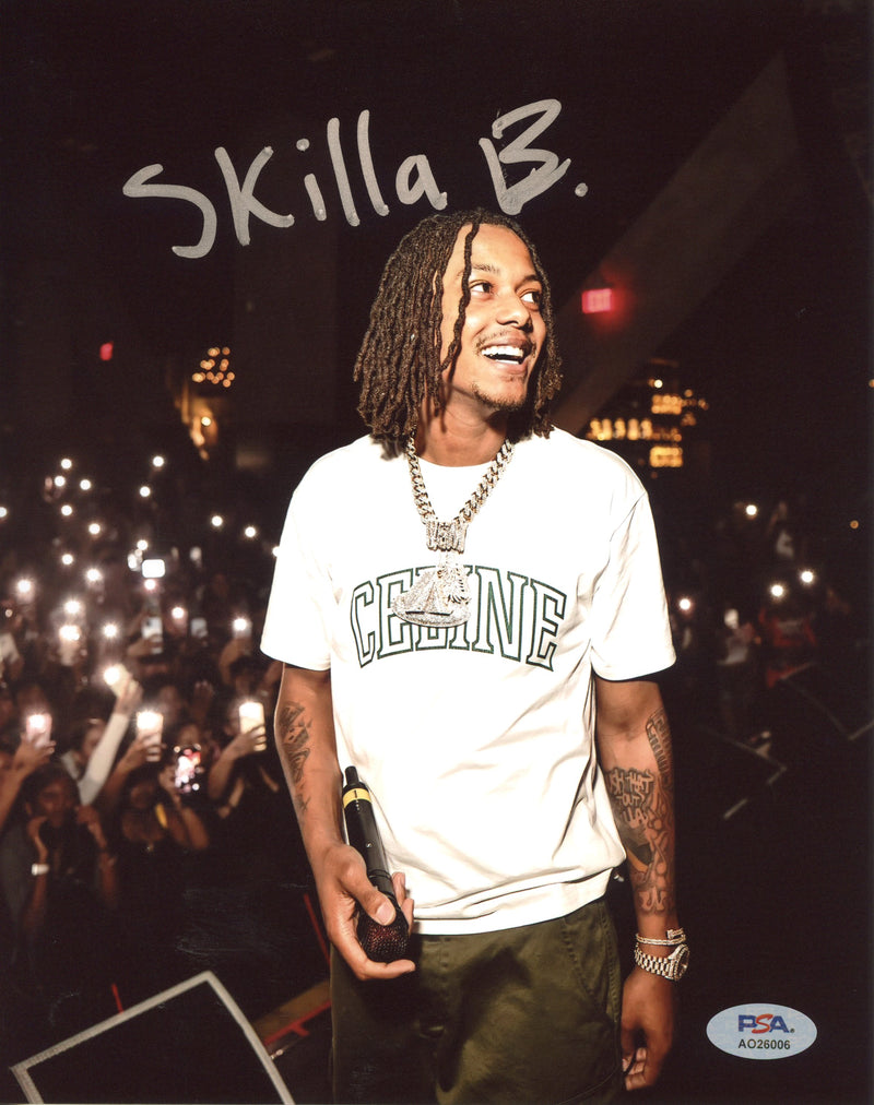 Skilla Baby Signed Autographed 8x10 Photo PSA/DNA Authenticated