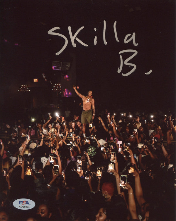 Skilla Baby Signed Autographed 8x10 Photo PSA/DNA Authenticated