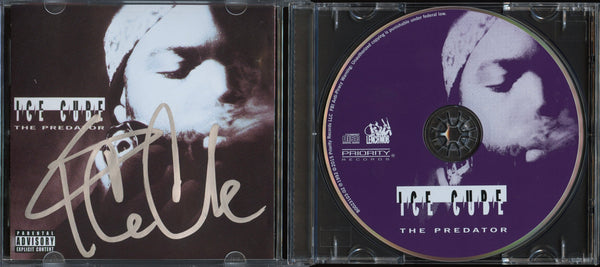 Ice Cube Signed Autographed CD  “The Predator” PSA/DNA Authenticated