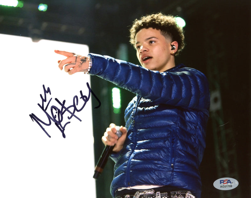 Lil Mosey Signed Autographed 8x10 Photo PSA/DNA Authenticated