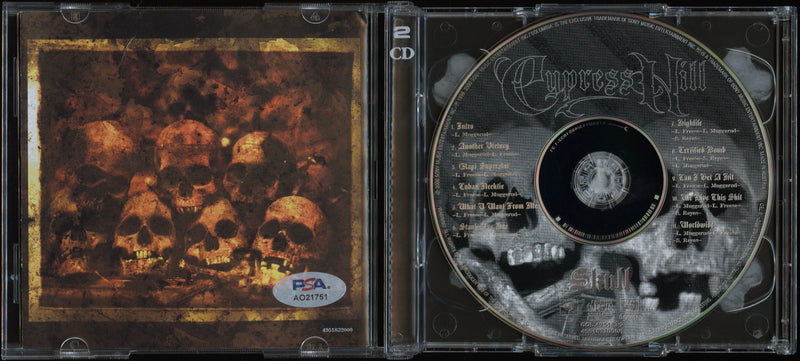 Cypress Hill Signed Autographed CD "Skull & Bones" PSA/DNA Authenticated