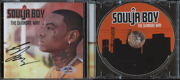 Soulja Boy Signed Autographed CD "The DeAndre Way" PSA/DNA Authenticated