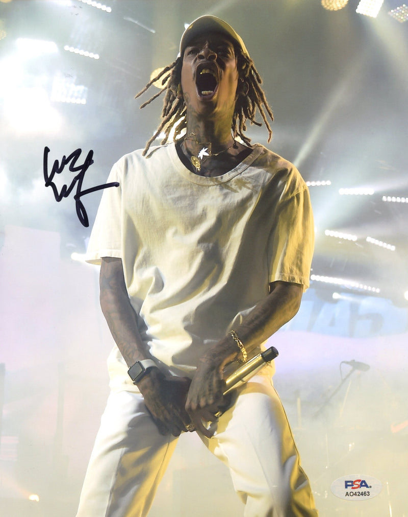 Wiz Khalifa Signed Autographed 8x10 Photo PSA/DNA Authenticated