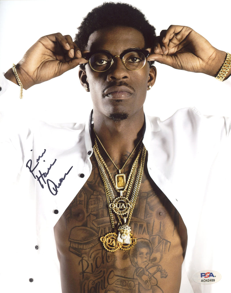 Rich Homie Quan Signed Autographed 8x10 Photo PSA/DNA Authenticated