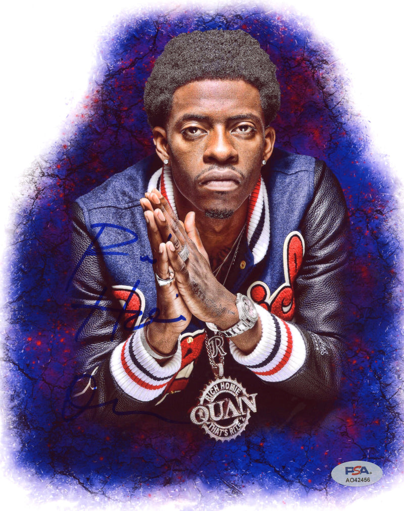 Rich Homie Quan Signed Autographed 8x10 Photo PSA/DNA Authenticated