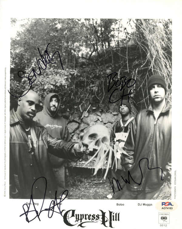 Cypress Hill Signed Autographed 8x10 Press Photo PSA/DNA Authenticated