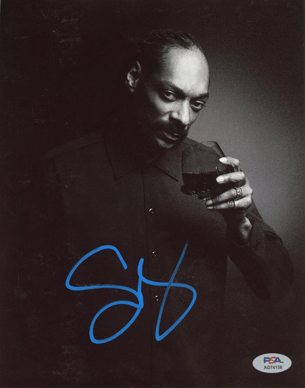 Snoop Dogg Signed Autographed 8x10 Photo PSA/DNA Authenticated