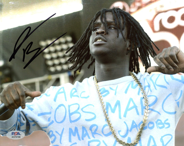 Chief Keef Signed Autographed 8x10 Photo PSA/DNA Authenticated