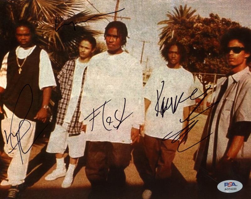 Bone Thugs-N-Harmony Signed Autographed 8x10 Photo PSA/DNA Authenticated