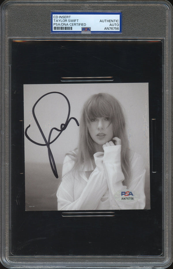 Taylor Swift Signed Autographed CD Cover “The Tortured Poets Department” PSA/DNA Authenticated