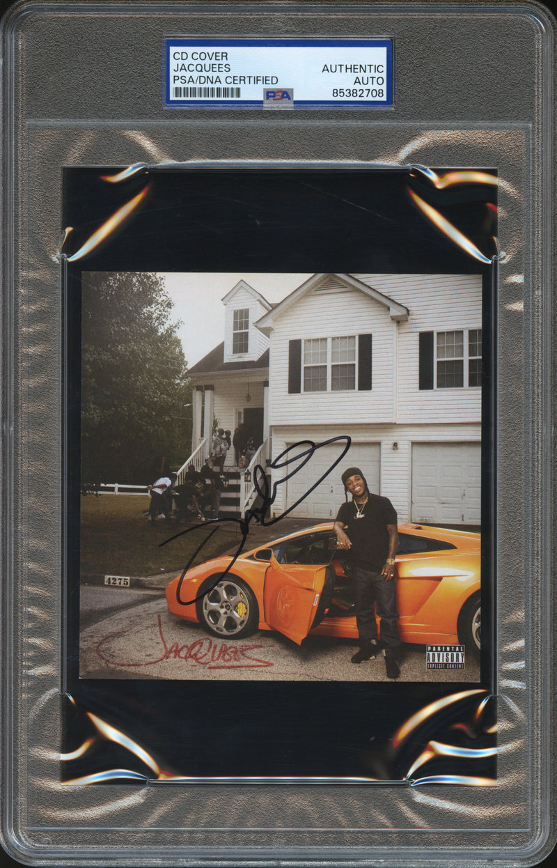 Jacquees Signed Autographed CD Cover "4275" PSA/DNA Authenticated