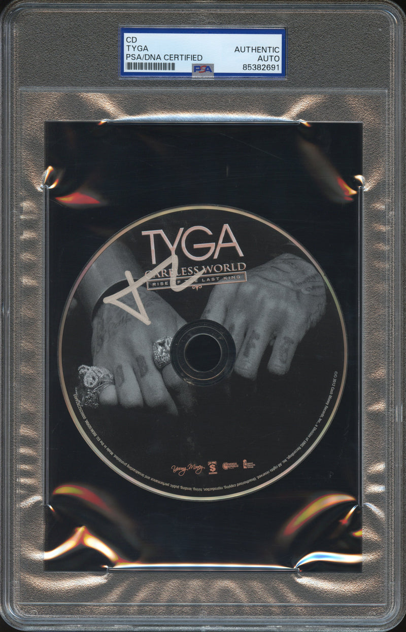 Tyga Signed Autographed CD "Careless World: Rise of the Last King" PSA/DNA Authentic