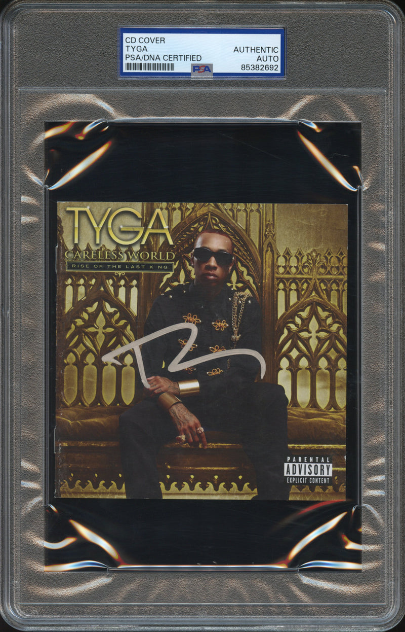 Tyga Signed Autographed CD Cover "Careless World: Rise of the Last King" PSA/DNA Authentic