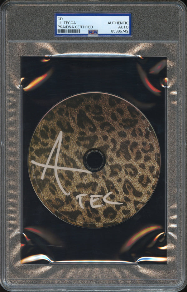 Lil Tecca Signed Autographed CD “Plan A” PSA/DNA Authenticated