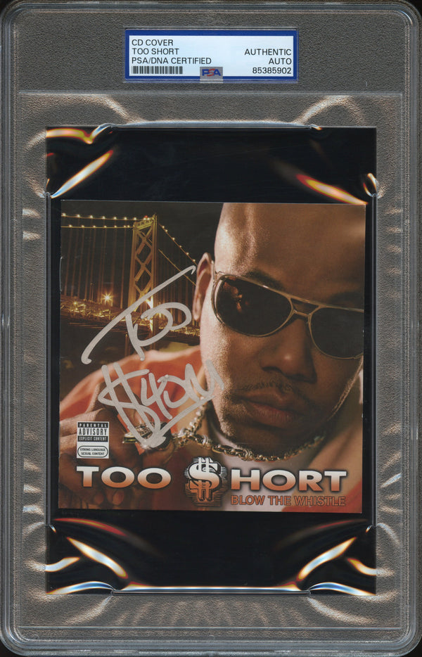 Too Short Signed Autographed CD Cover “Blow The Whistle” PSA/DNA Authenticated