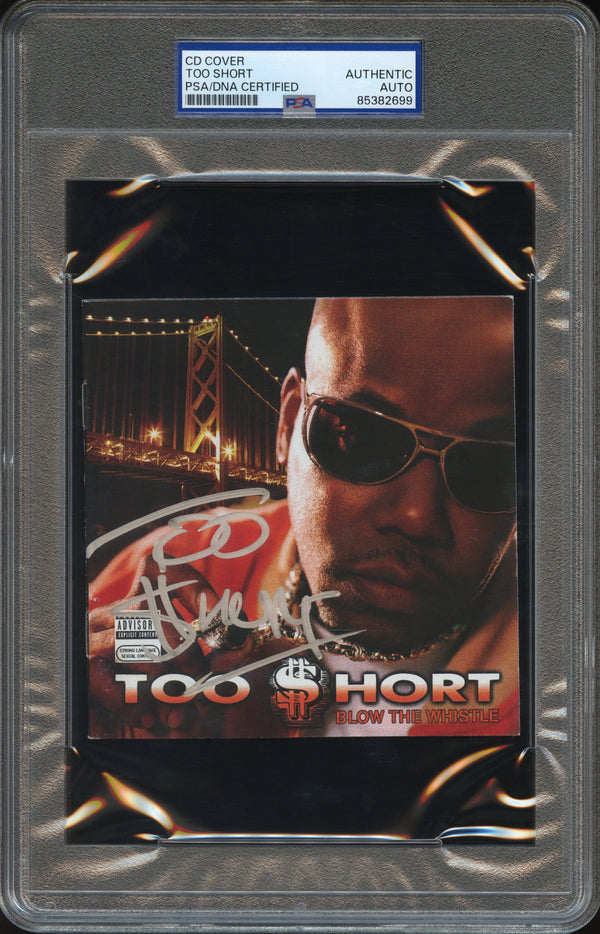 Too Short Signed Autographed CD Cover “Blow The Whistle” PSA/DNA Authenticated