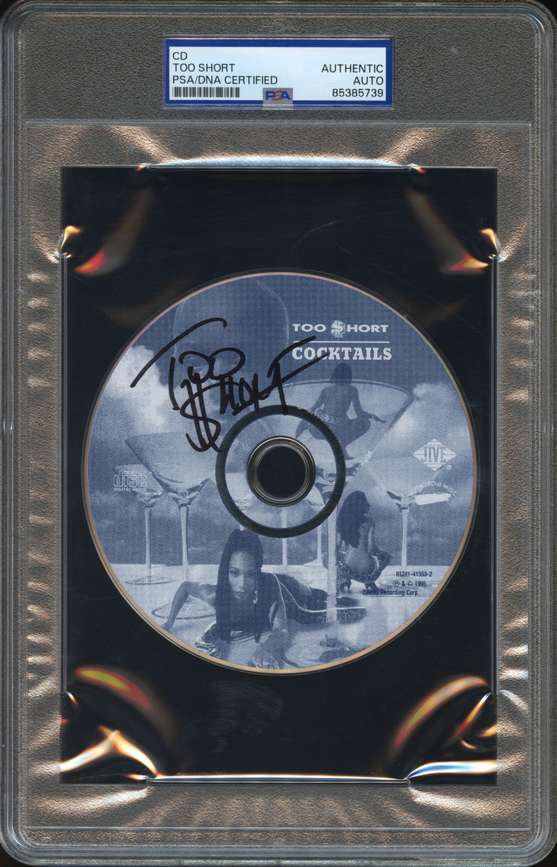 Too Short Signed Autographed CD “Cocktails” PSA/DNA Authenticated