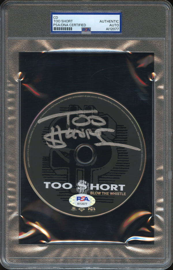 Too Short Signed Autographed CD “Blow The Whistle” PSA/DNA Authenticated