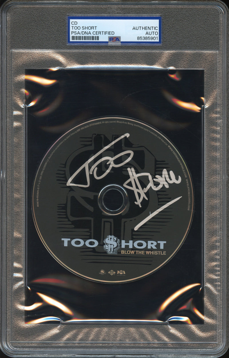 Too Short Signed Autographed CD “Blow The Whistle” PSA/DNA Authenticated