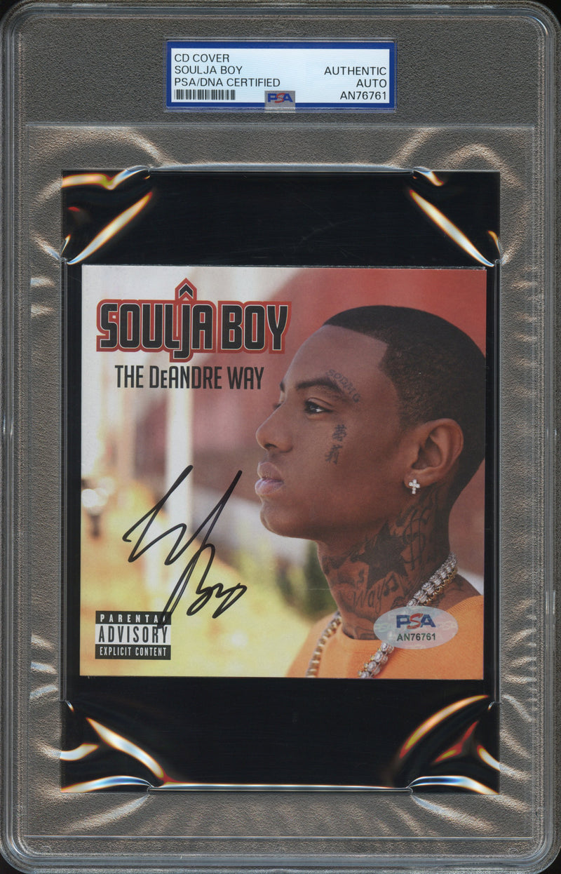 Soulja Boy Signed Autographed CD Cover "The DeAndre Way" PSA/DNA Authenticated