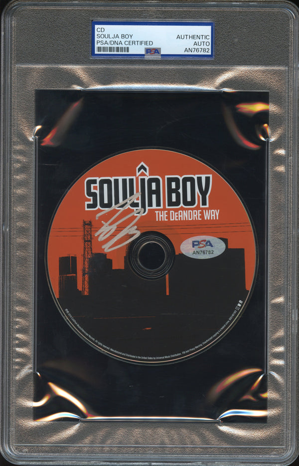 Soulja Boy Signed Autographed CD "The DeAndre Way" PSA/DNA Authenticated