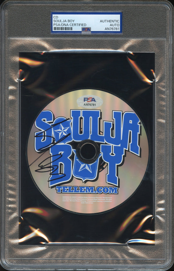 Soulja Boy Signed Autographed CD "Souljaboytellem.com" PSA/DNA Authenticated