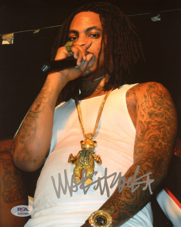 Waka Flocka Flame Signed Autographed 8x10 Photo PSA/DNA Authenticated