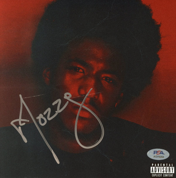 Mozzy Signed Autographed 8x8 Photo "1 Up Top Ahk" PSA/DNA Authenticated