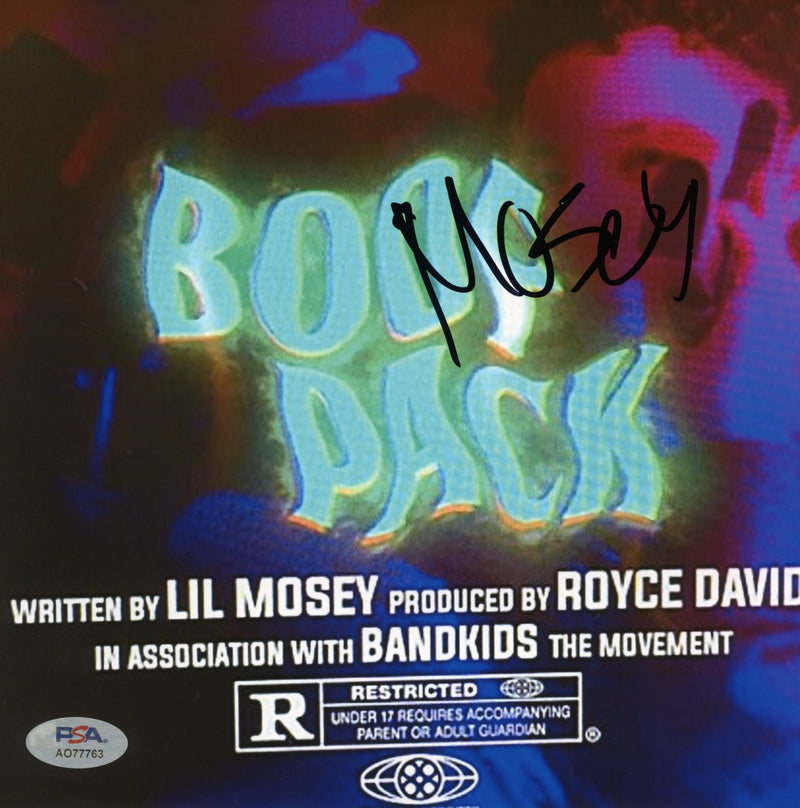 Lil Mosey Signed Autographed 8x8 Photo “Boof Pack” PSA/DNA Authenticated