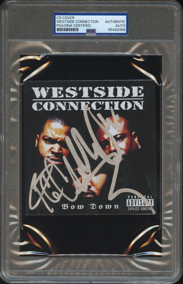 Westside Connection Signed Autographed CD Cover "Bow Down" PSA/DNA Authenticated