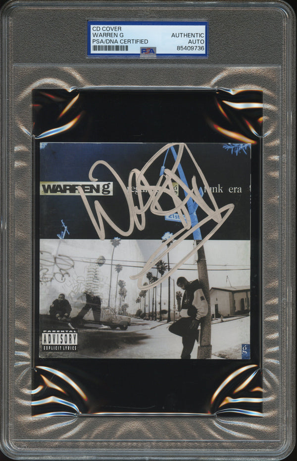 Warren G Signed Autographed CD Cover “Regulate... G Funk Era” PSA/DNA Authenticated