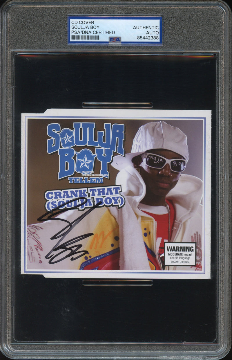 Soulja Boy Signed Autographed CD Cover "Crank That" PSA/DNA Authenticated