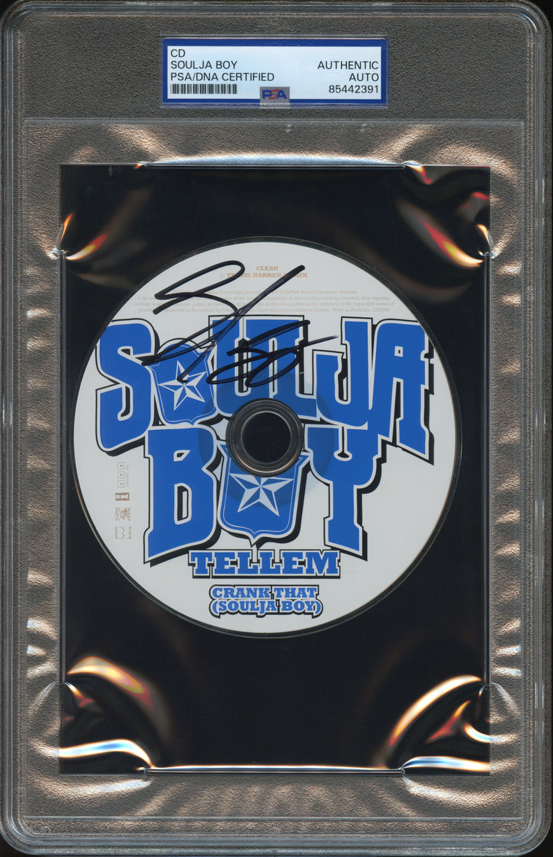 Soulja Boy Signed Autographed CD "Crank That" PSA/DNA Authenticated