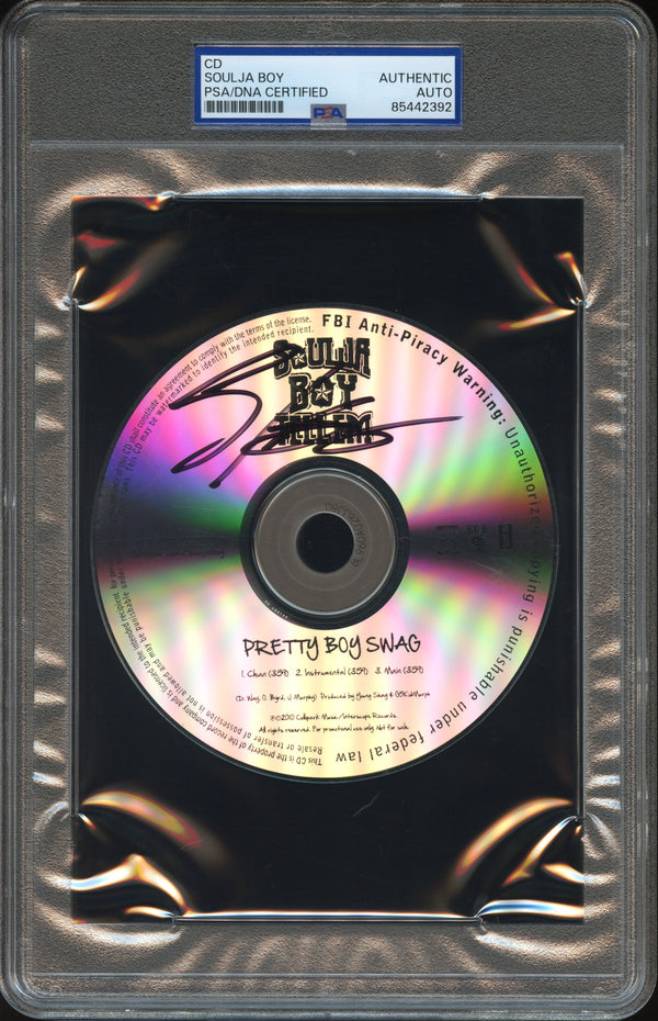 Soulja Boy Signed Autographed CD "Pretty Boy Swag" PSA/DNA Authenticated