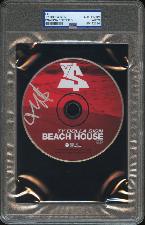 Ty Dolla $ign Signed Autographed CD Cover "Beach House EP" PSA/DNA Authenticated