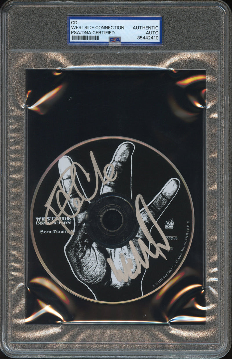 Westside Connection Signed Autographed CD "Bow Down" PSA/DNA Authenticated