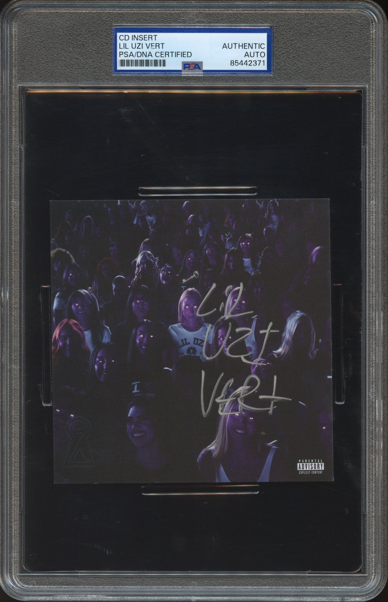 Lil Uzi Vert Signed Autographed CD Cover “Eternal Atake 2” PSA/DNA Authenticated