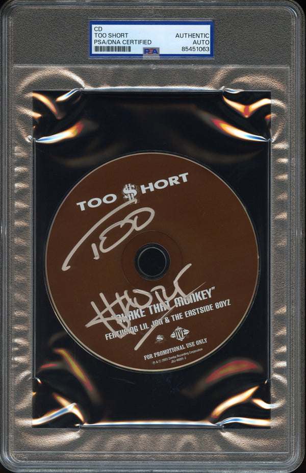 Too Short Signed Autographed CD “Shake That Monkey” PSA/DNA Authenticated