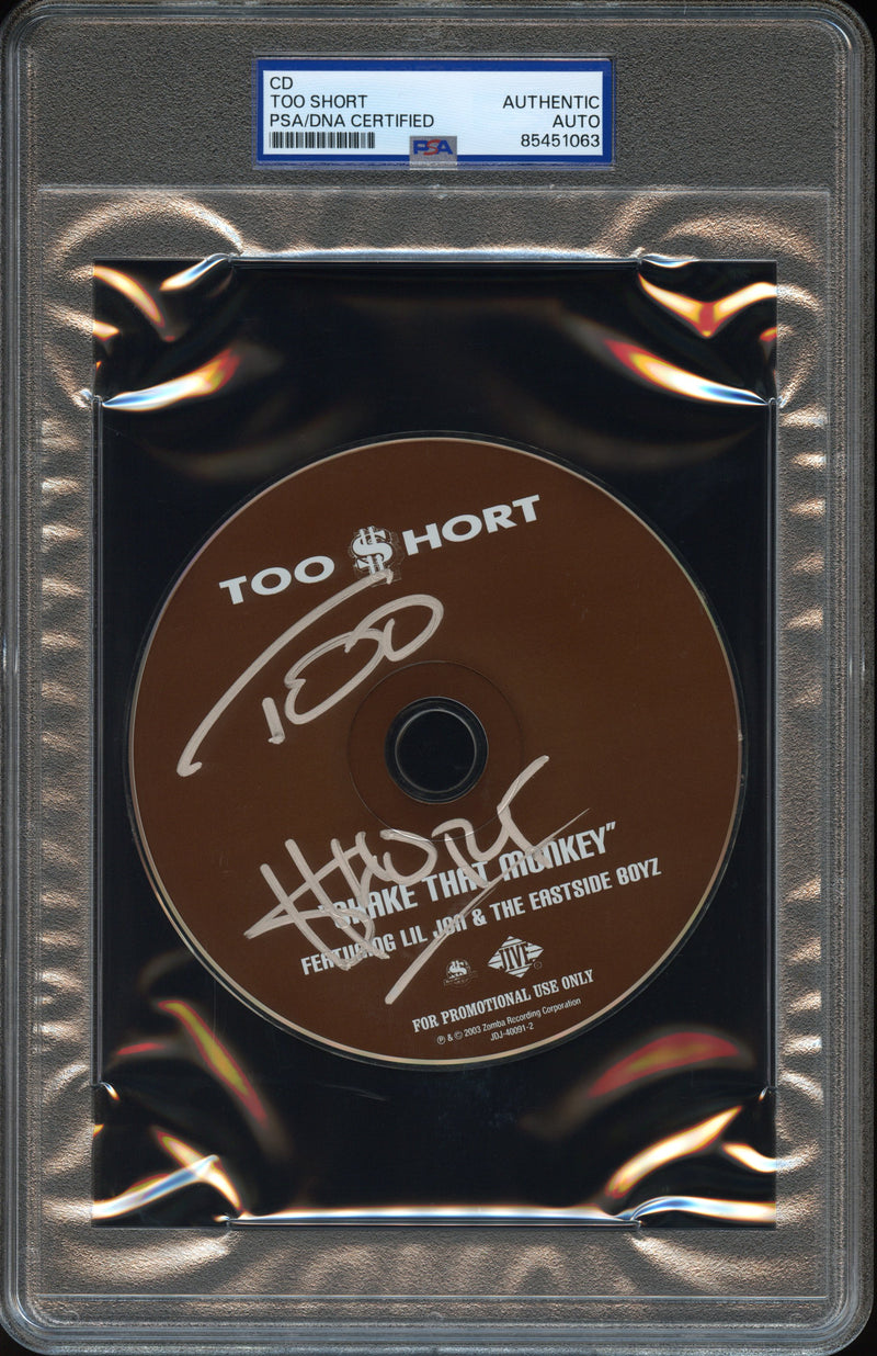 Too Short Signed Autographed CD “Shake That Monkey” PSA/DNA Authenticated