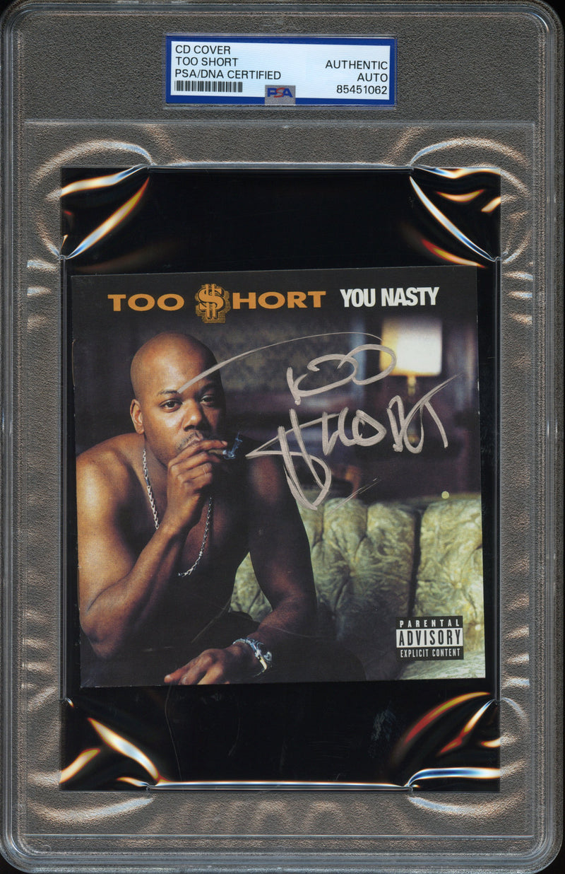 Too Short Signed Autographed CD Cover “You Nasty” PSA/DNA Authenticated