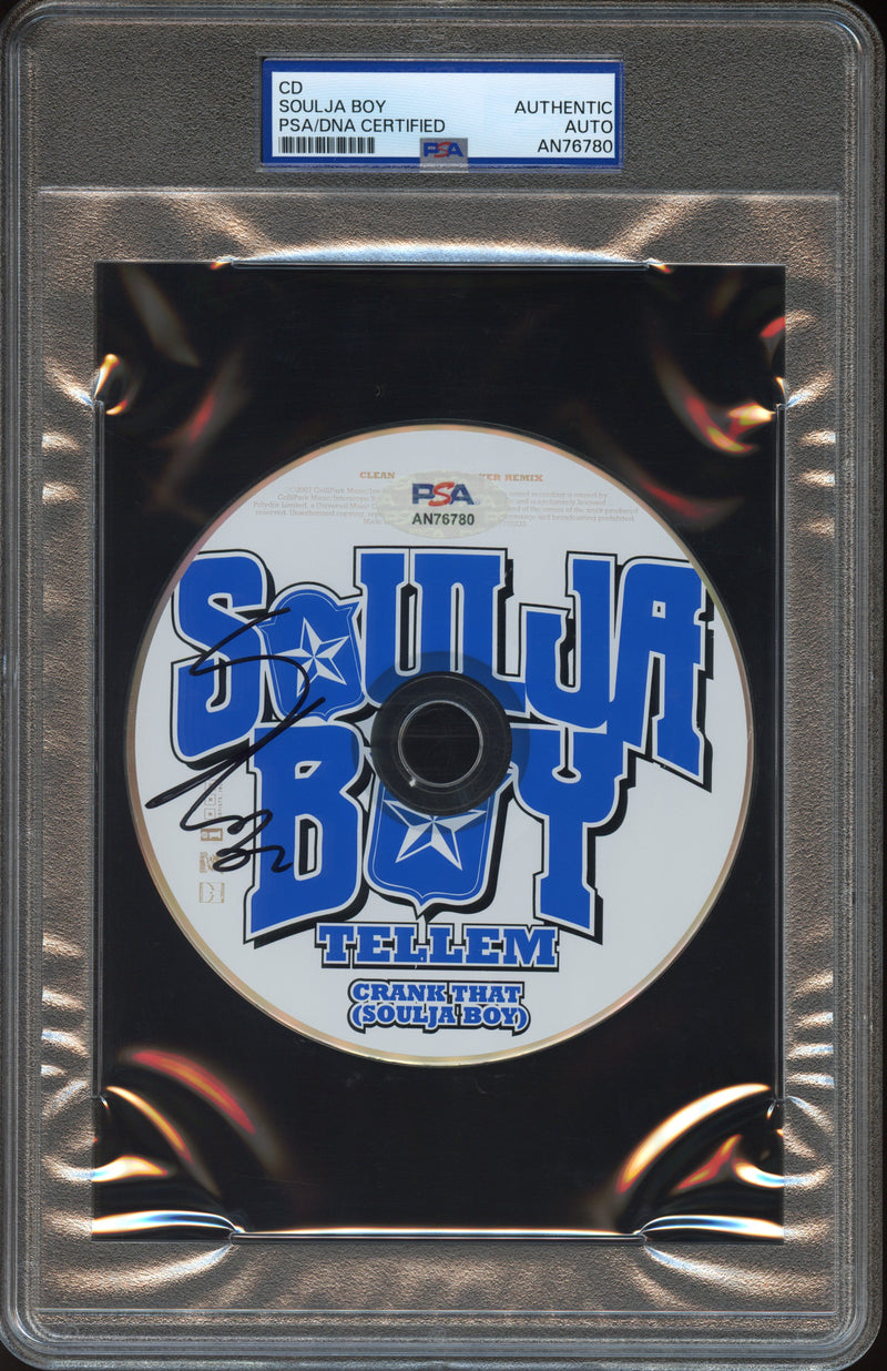 Soulja Boy Signed Autographed CD "Crank That" PSA/DNA Authenticated