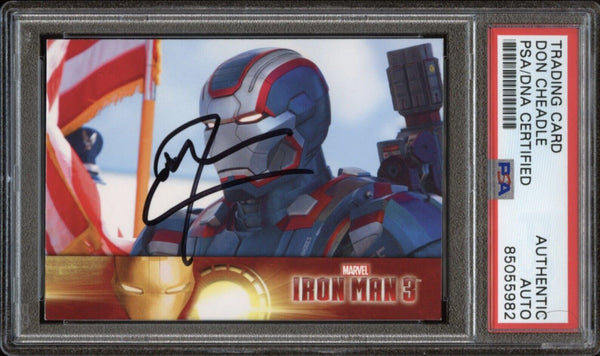 2013 Upper Deck #23 Iron Man 3 War Machine Don Cheadle Auto PSA/DNA Authentic