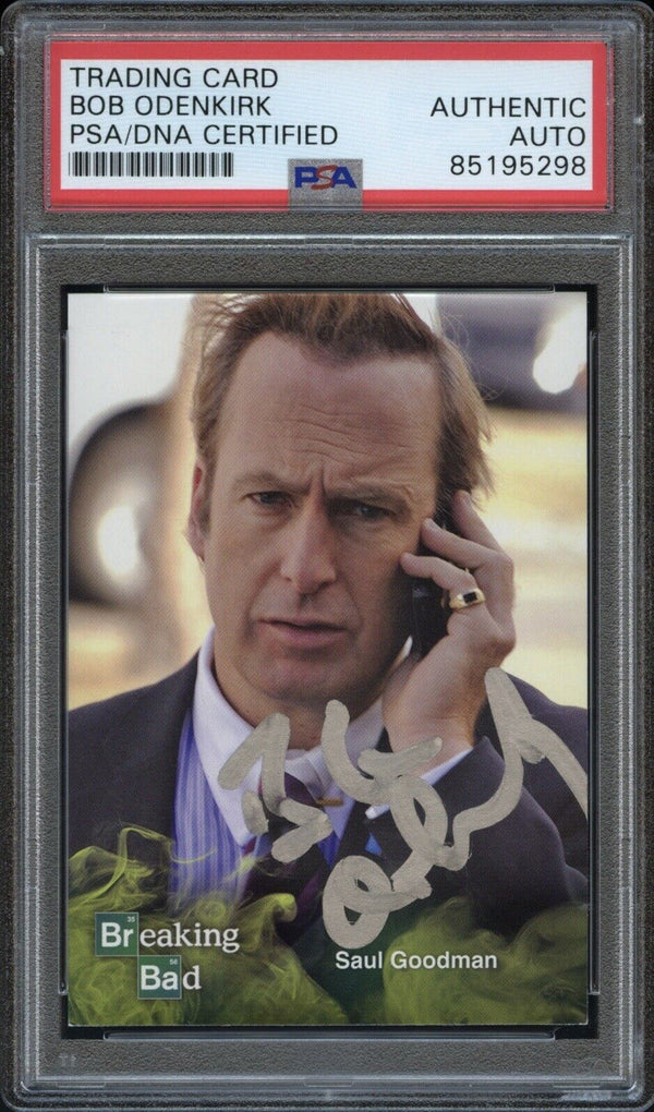 2014 Breaking Bad #7 Bob Odenkirk Saul Goodman Card Auto PSA/DNA Authenticated