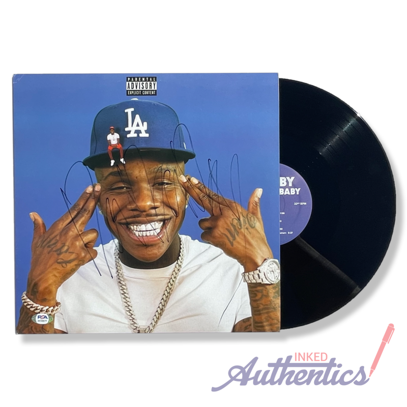 DaBaby Signed Autographed Vinyl LP "Baby On Baby" PSA/DNA Authenticated