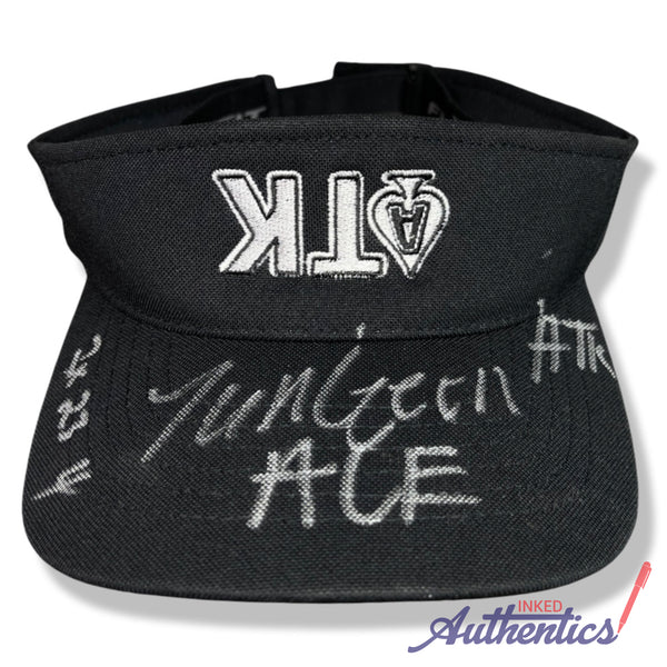 Yungeen Ace Signed Autographed "ATK" Logo Visor PSA/DNA Authenticated