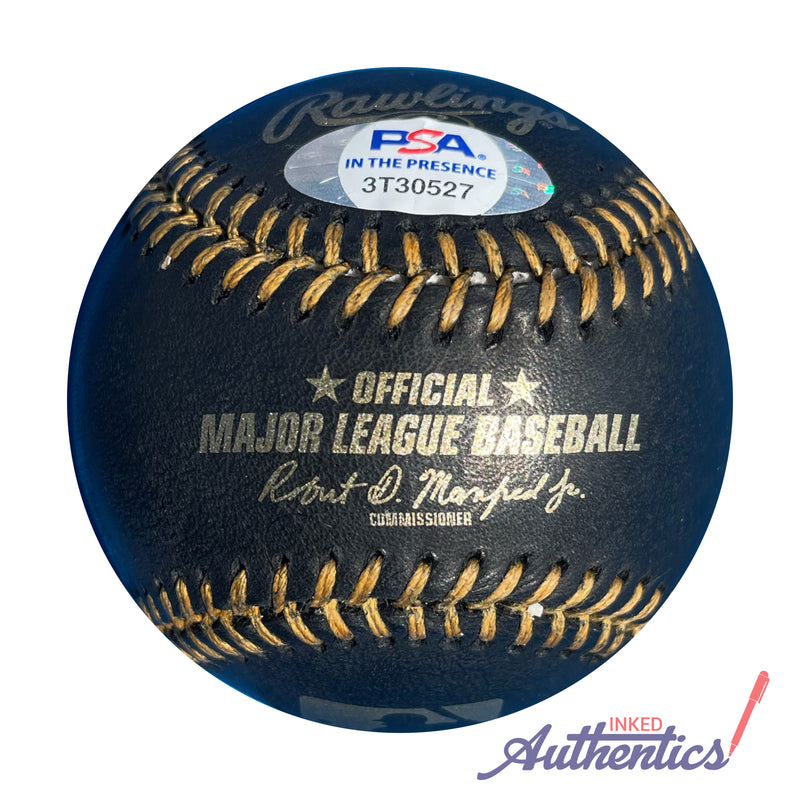 Foolio Signed Autographed Black ROMLB Baseball PSA/DNA Authenticated