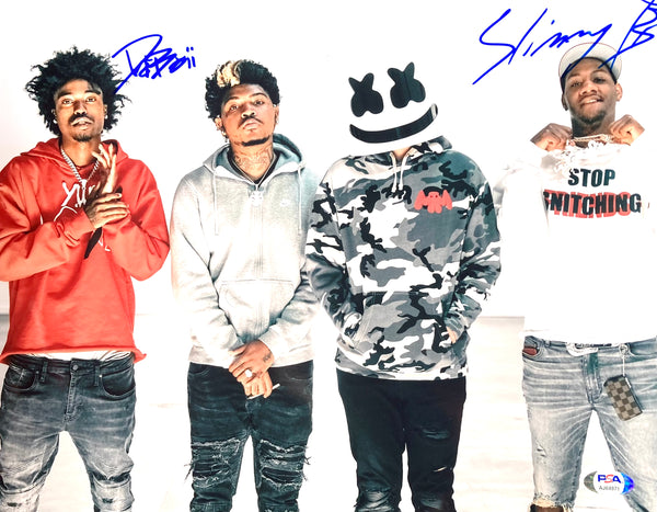 SOB x RBE Signed Autographed 11x14 Photo PSA/DNA Authenticated