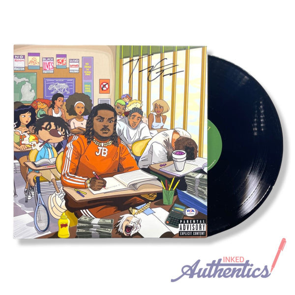 Tee Grizzley Signed Autographed Vinyl LP "The Smartest" PSA/DNA Authenticated