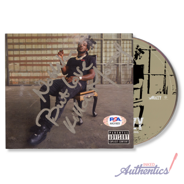 Mozzy Signed Autographed CD “Internal Affairs” PSA/DNA Authenticated