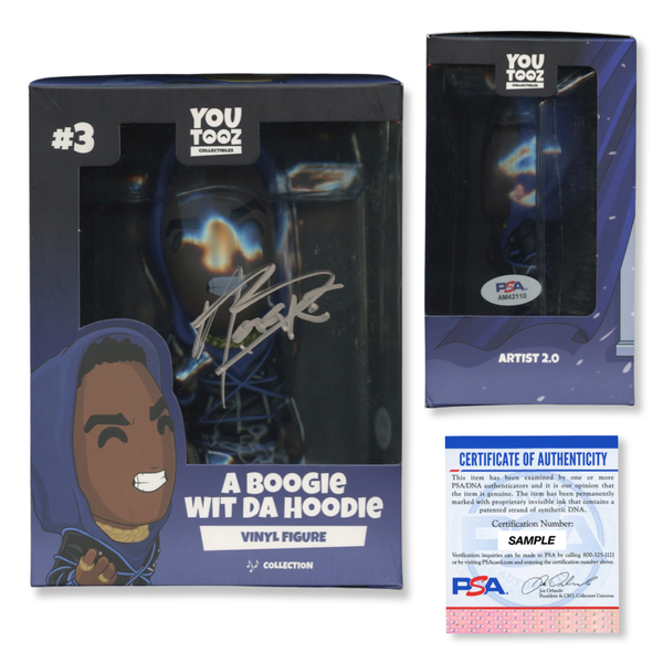 A-Boogie Wit Da Hoodie Signed Autographed Youtooz #3 PSA/DNA Authenticated